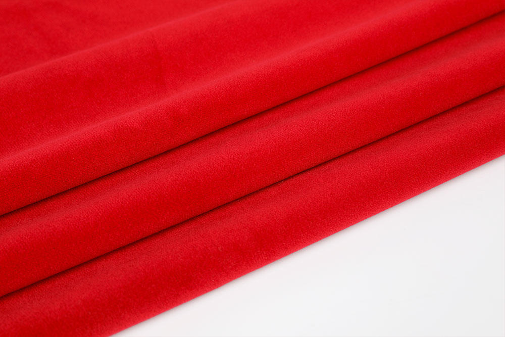 IFR cut pile velvet fabric for stage curtain