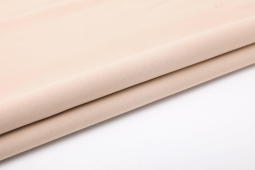 Inherently fire retardant blackout curtain fabric for hotel