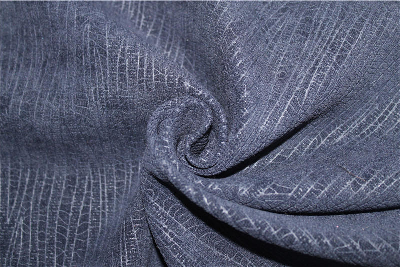 FR embossed chenille curtain fabric for hotel