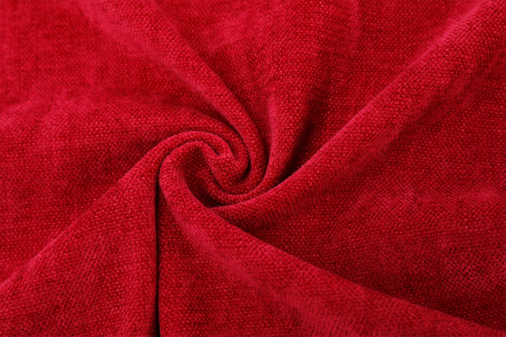Inherently fire retardant chenille curtain fabric KLCC-FR-001