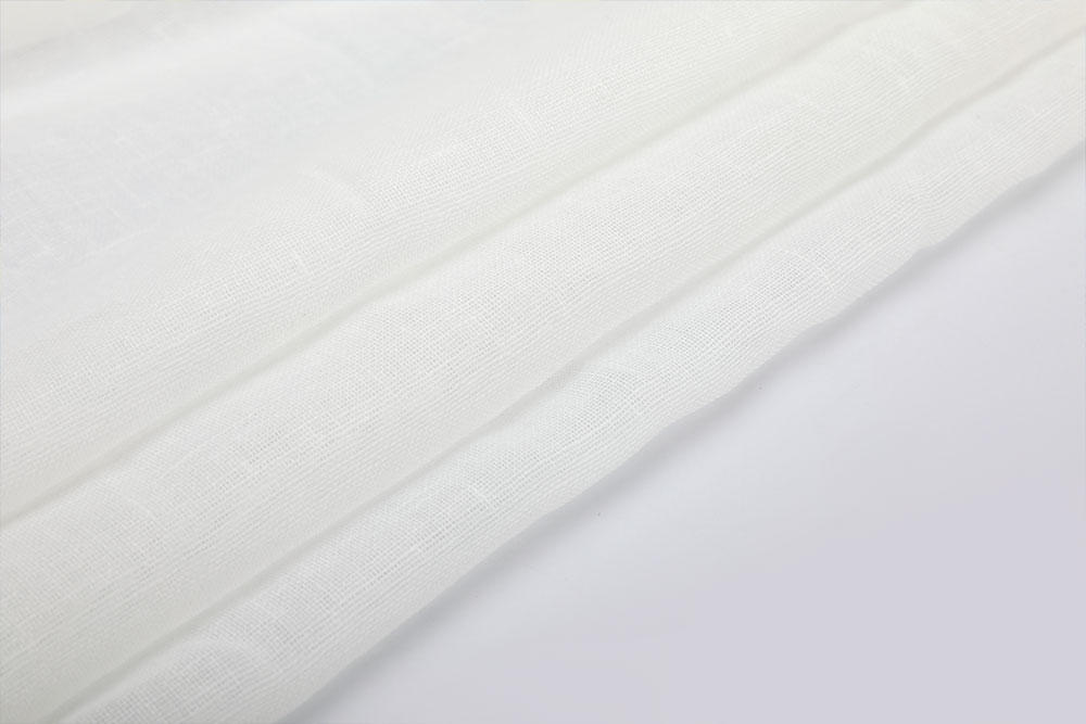 IFR and anti-mosquito linen-like voile curtain fabric