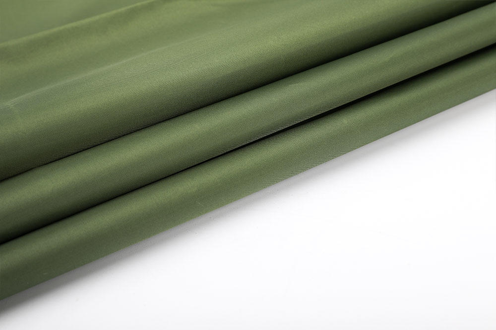 WR FR and silver PU coated 190T polyester taffeta fabric 1500mm for tent