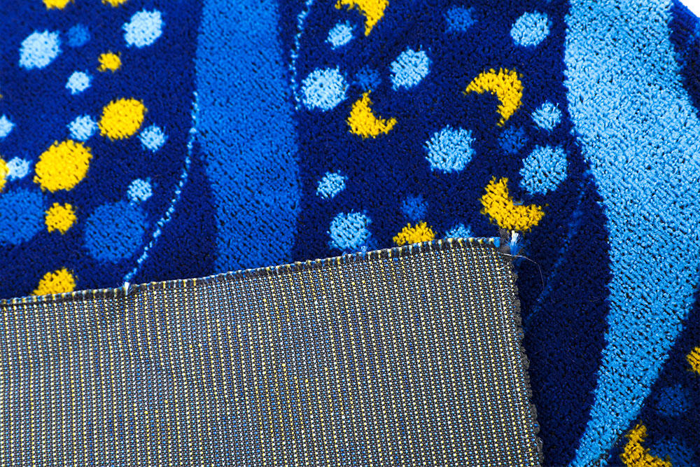 IFR train seat-cover cut pile velvet fabric