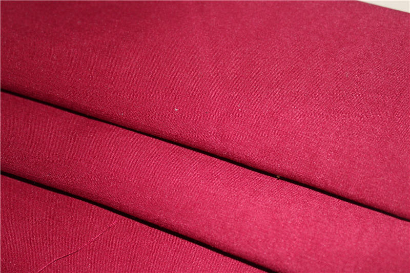 Flame resistant curtain fabric for hotel