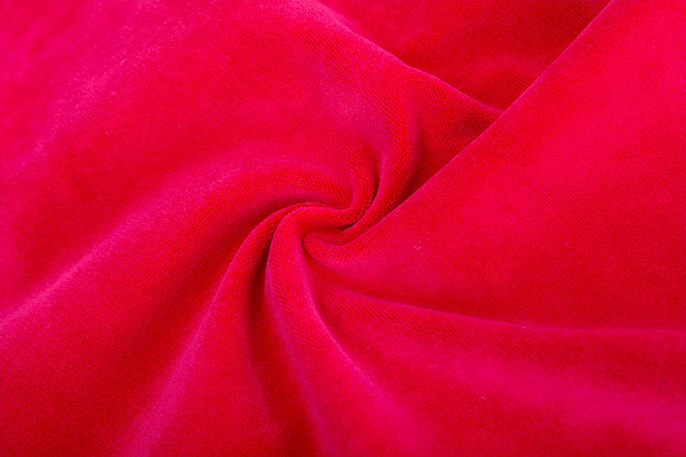 Inherently flame retardant velour fabric for stage curtain