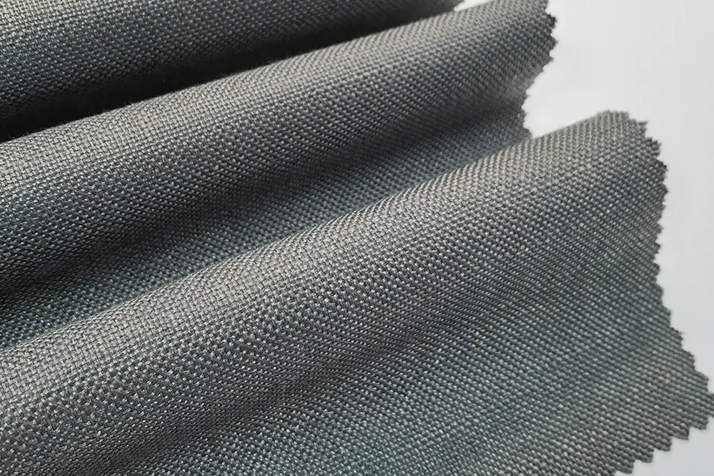 KLTCZG-FR-005 Wholesale 3 Pass FR Blackout Fabric for Hotel Curtains – Fire Resistant & Triple Coated